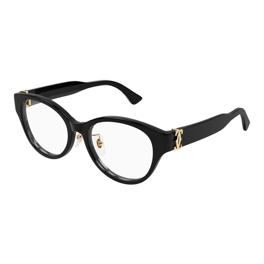 Cartier CT0606oJ-001 Eyeglasses Black Acetate